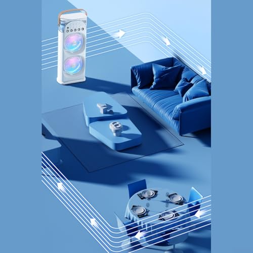 Tischventilator mit 5 Anschlüssen, Nebelfunktion, USB-Direktbetrieb, Aromatherapie und LED-Lichter, 600 ml Wassertank, 120-Grad-Oszillation und 360-Grad-Drehung von Startbuymore