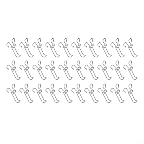 Vereinfachen Sie Ihre Solarmodul-Einrichtung mit diesem robusten 304 Edelstahl-Hakenclip für Kabelmanagement (35 mm) von Startbuymore