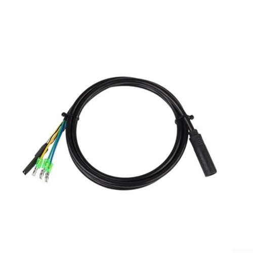 Verlängerungskabel für Elektro-Fahrradmotor, IP66 wasserdicht, mit 9-poligen Buchsen auf Stecker, kompatibel mit 250 W bis 700 W Motoren, erhältlich in 80 cm und 130 cm Längen (130 cm) von Startbuymore
