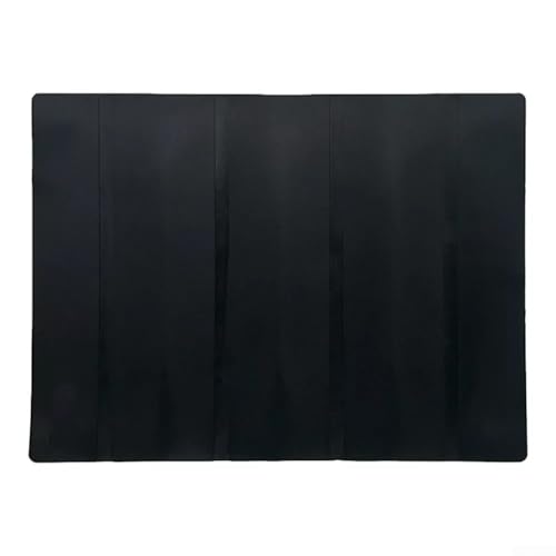 Wasser- und ölbeständige Outdoor-Matte, rutschfestes Design für sicheres Essen, Schwarz von Startbuymore