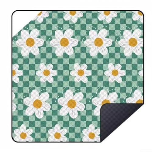 Wasserdichte Picknickdecke mit 3-lagigem Design, für Outdoor-Spaß mit kompakter Aufbewahrungstasche von Startbuymore
