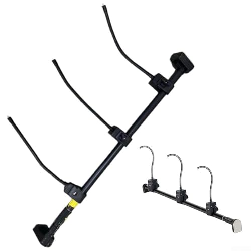 Wetterfester Pflanzenhalter für festliche Dekorationen, verstellbares Teleskop-Design mit rostbeständigem Stahl, flach zusammenklappbar für effiziente Lagerung (80-100 cm) von Startbuymore