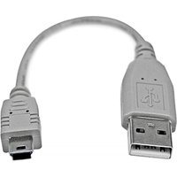 St USB2HABM6IN - usb 2.0 Kabel, a Stecker auf Mini b Stecker, 15 cm (USB2HABM6IN) - Startech von Startech