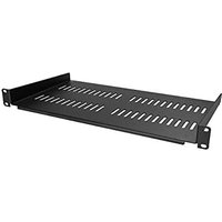 StarTech.com Belüftetes Ablagefach de 1U für Rack-Schrank de Server de 19 Zoll --- de 10 Inch (254mm) de Depth - Steel de Heavy Duty - Capacity de von Startech
