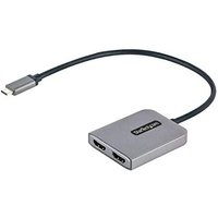 StarTech.com Hub Hub MST USB-C auf 2 HDMI Ports - Dual 4K HDMI bei 60Hz - Multi Monitor Adapter USB Typ C mit 30cm Laptop Kabel - MST DP 1.4 Thief StarTech.com Hub Hub MST USB-C auf 2 HDMI Ports - Dual 4K HDMI bei 60Hz - Multi Monitor Adapter USB Typ C mit 30cm Laptop Kabel - MST DP 1.4 Thief von Startech