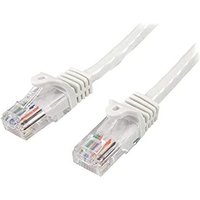 StarTech.com Kabel de Netzwerk de 10m White Cat5e Ethernet RJ45 without Hooks von Startech