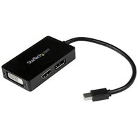 StarTech.com MDP2DPDVHD Videokabel-Adapter 0,15 m DisplayPort + DVI-D + HDMI Schwarz von Startech
