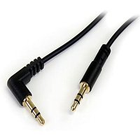 Startech - com Kabel de 1.8m de Stereo Audio de 3.5mm rechtwinklig gewinkelt - Stecker auf Stecker von Startech