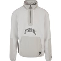 Starter Black Label Allwetterjacke "Starter Black Label Herren Starter Thunder Polar Fleece Halfzip", (1 St.), ohne Kapuze von Starter Black Label
