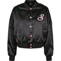 Starter Black Label Collegejacke "Starter Black Label Damen Ladies Starter Satin College Jacket", (1 St.), mit Kapuze von Starter Black Label