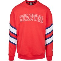 Starter Black Label Rundhalspullover "Starter Black Label Herren Starter Team Front Crew" 1 Stk. von Starter Black Label