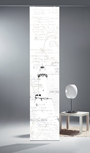 Startex Flächenvorhang, Polyester, Grau, 260 x 60 cm von Startex