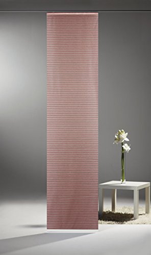 Startex Flächenvorhang, Polyester, Weinrot, 260 x 60 cm von Startex