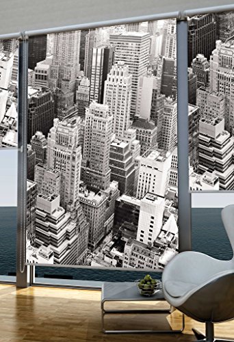 Startex Rollo, Stoff, Schwarz von Startex