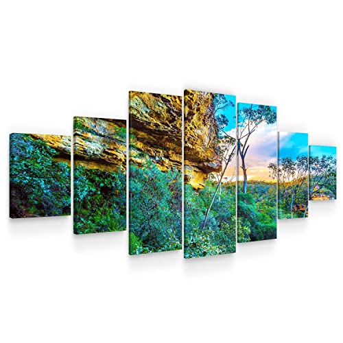 Startonight Leinwandbilder Großformatige Kunst Die Geheimnisse der Natur, Doppelansicht Modernes Dekor Gerahmte Kunstwerk 100% Ursprünglich Fertig zum Aufhängen XXL 7 teile 100 x 240 CM Startonight Leinwandbilder Großformatige Kunst Die Geheimnisse der Natur, Doppelansicht Modernes Dekor Gerahmte Kunstwerk 100% Ursprünglich Fertig zum Aufhängen XXL 7 teile 100 x 240 CM von Startonight