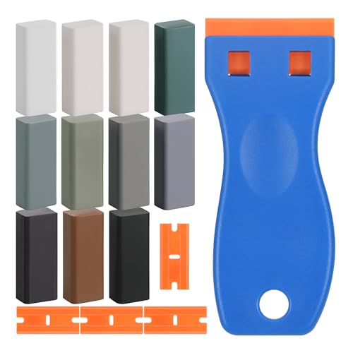 17Stk Laminat Reparaturset, 11 Farben Hartwachs Reparaturset, Laminat Reparatur mit Schaber, Fliesen Reparaturset von Kratzern Löchern, Arbeitsplatte Reparaturset Laminatboden für Vinyl Marmor (Grau) 17Stk Laminat Reparaturset, 11 Farben Hartwachs Reparaturset, Laminat Reparatur mit Schaber, Fliesen Reparaturset von Kratzern Löchern, Arbeitsplatte Reparaturset Laminatboden für Vinyl Marmor (Grau) von Starvortex