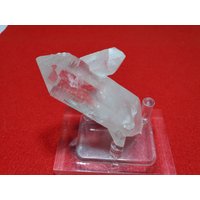 Phantom Twin Quartz Kristall. Double Terminated Phantom Twin Quartz Kristall. Double Terminated von Starwalkervintage