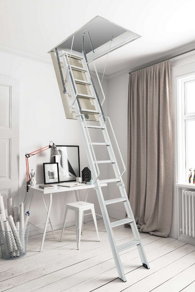 Starwood Bodentreppe Dachbodentreppe B20 T -Deckenöffnung: 70 cm x 120 cm-Geschosshöhe: von Starwood