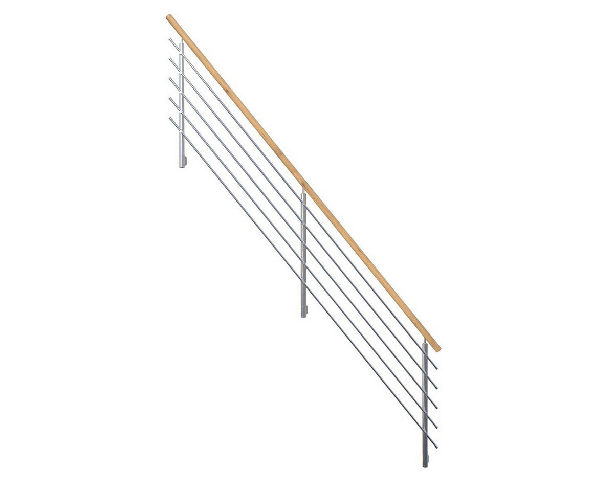 Starwood Treppengeländer Treppengeländer Modell Kos - für Stahltreppe-12 Starwood Treppengeländer Treppengeländer Modell Kos - für Stahltreppe-12 von Starwood