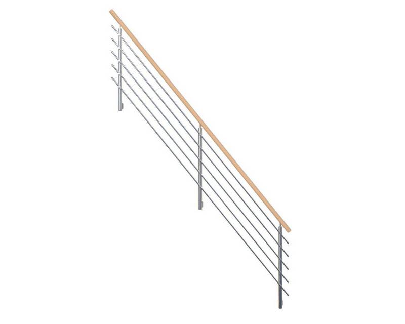 Starwood Treppengeländer Treppengeländer Modell Kos - für Stahltreppe-15 von Starwood
