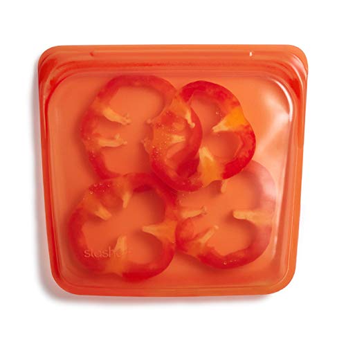Stasher Lebensmittelbeutel aus wiederverwendbarem Silikon Citrus Sandwich zitrusgelb Stasher Lebensmittelbeutel aus wiederverwendbarem Silikon Citrus Sandwich zitrusgelb von Stasher