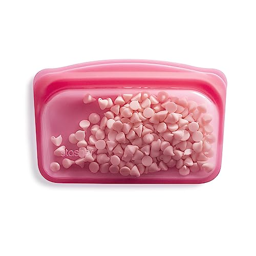 Stasher Bag Premium Silikonbeutel wiederverwendbar für Lebensmittel, Snack-Beutel, Himbeere, Dauerhaft, Backofen, spülmaschinen & gefriersicher, Umweltfreundlich, Lunch-Tasche, Leckagefrei, 355ml Stasher Bag Premium Silikonbeutel wiederverwendbar für Lebensmittel, Snack-Beutel, Himbeere, Dauerhaft, Backofen, spülmaschinen & gefriersicher, Umweltfreundlich, Lunch-Tasche, Leckagefrei, 355ml von stasher