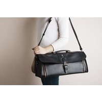 Personalisierbare Werkzeug Tasche Für Friseur, Friseur Geschenk - Leder Werkzeugtasche Aus Schwarzem Rindsleder von Stasukan