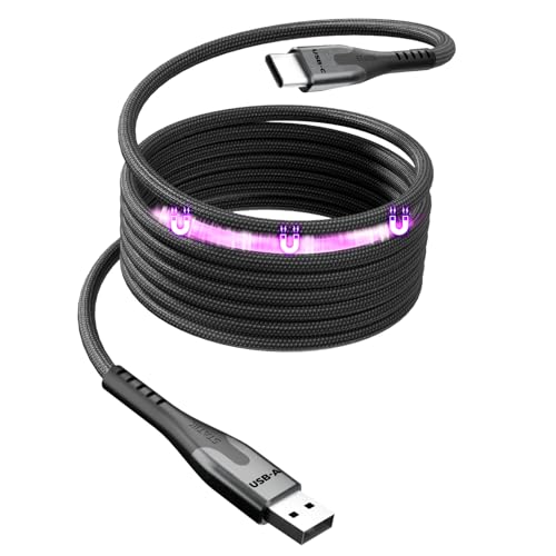 Statik MagStack 3FT/1M USB-C Magnet Ladekabel - Ordentliches USB-C Ladekabel ohne Kabelsalat - Mit 27W Schnellladung - magnetisches USB-C Kabel für Datentransfer und Kabelmanagement. Statik MagStack 3FT/1M USB-C Magnet Ladekabel - Ordentliches USB-C Ladekabel ohne Kabelsalat - Mit 27W Schnellladung - magnetisches USB-C Kabel für Datentransfer und Kabelmanagement. von Statik