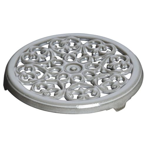 STAUB Topfuntersetzer Lilie 23 cm, Gusseisen, Graphitgrau von STAUB