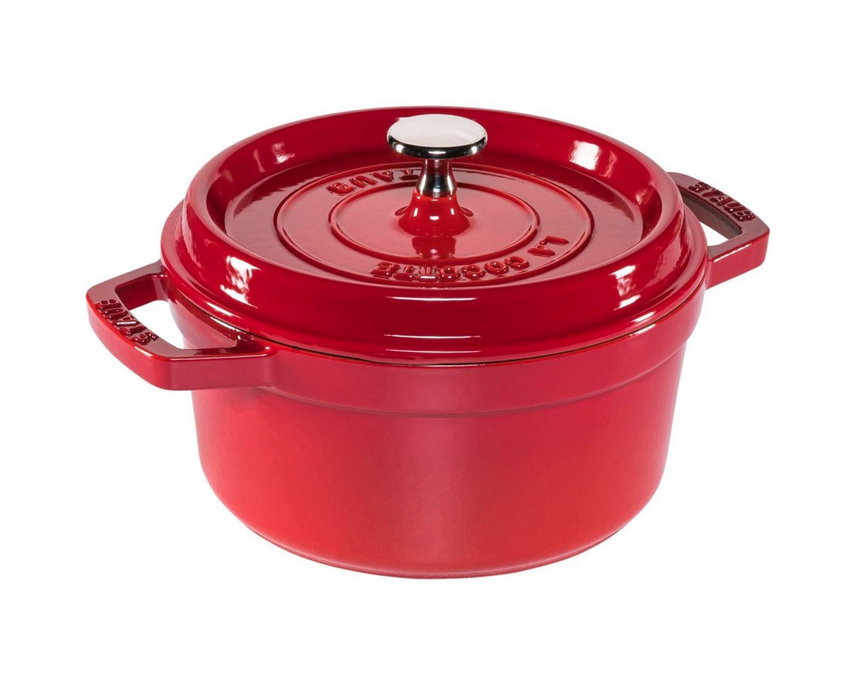 Staub Auflaufform La Cocotte 20cm rund, rot, Gusseisen Staub Auflaufform La Cocotte 20cm rund, rot, Gusseisen von Staub