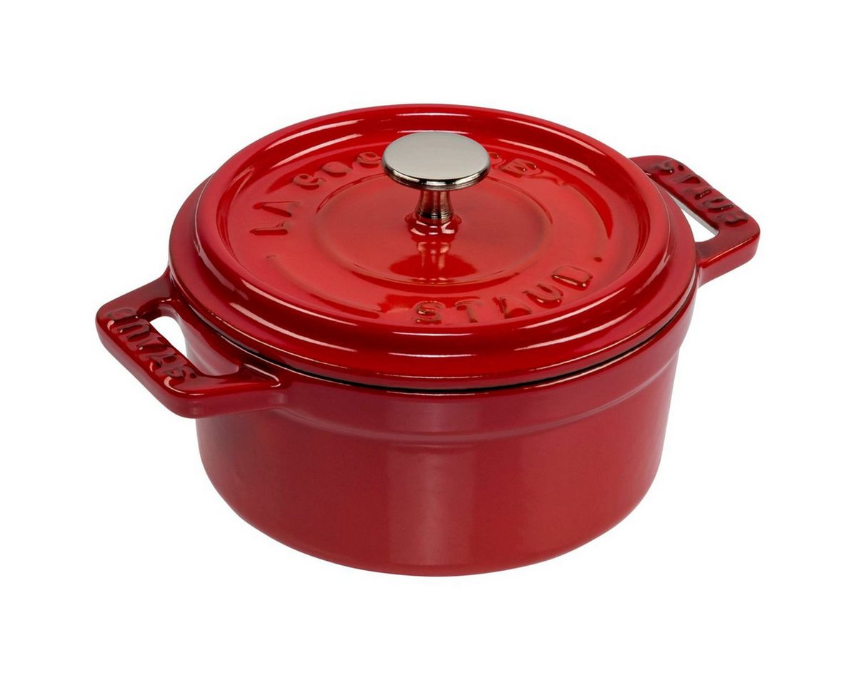 Staub Auflaufform Mini Cocotte 10cm rund Kirsche-rot, Gusseisen Staub Auflaufform Mini Cocotte 10cm rund Kirsche-rot, Gusseisen von Staub