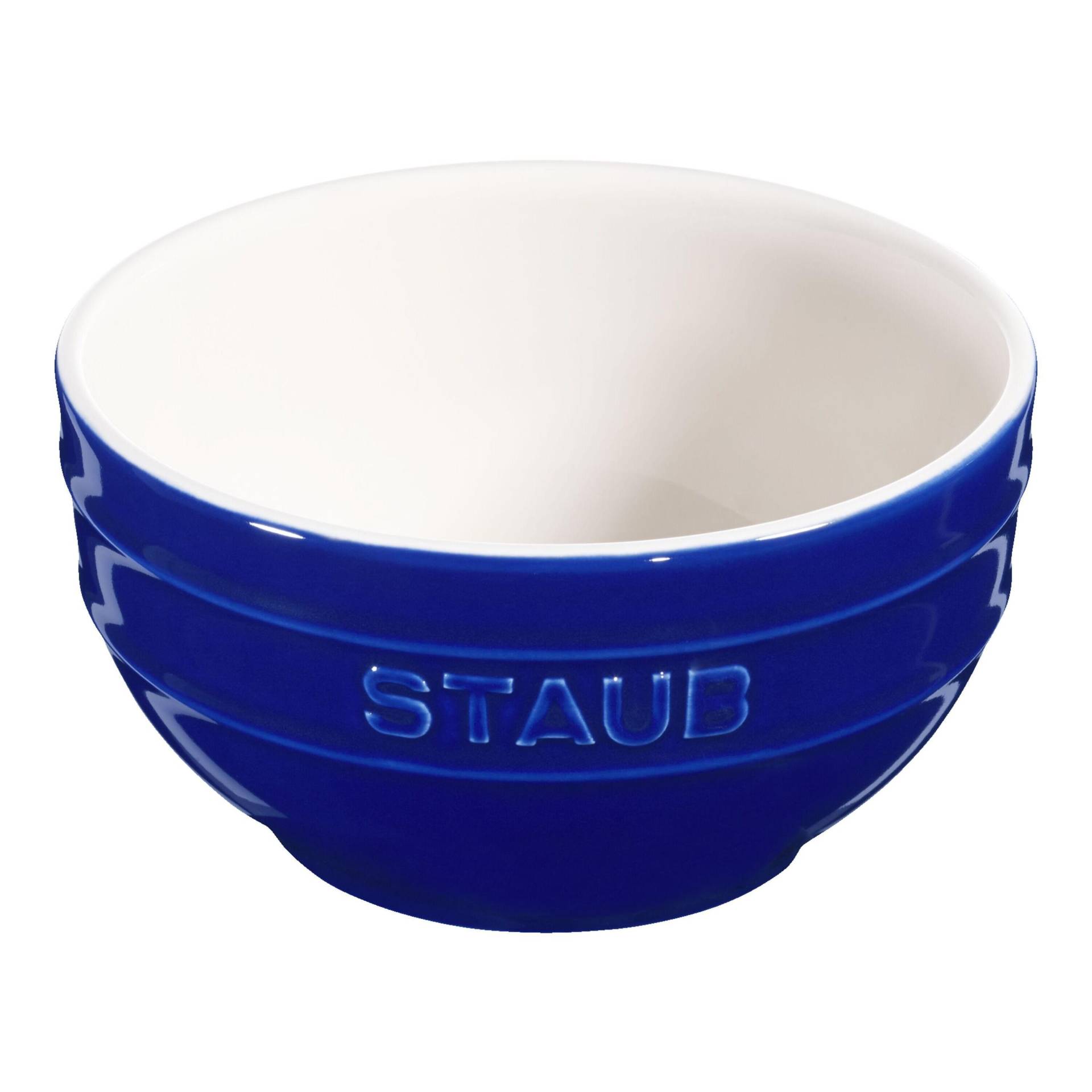 Staub Ceramique Schüssel 14 cm, Keramik, Dunkelblau von Staub