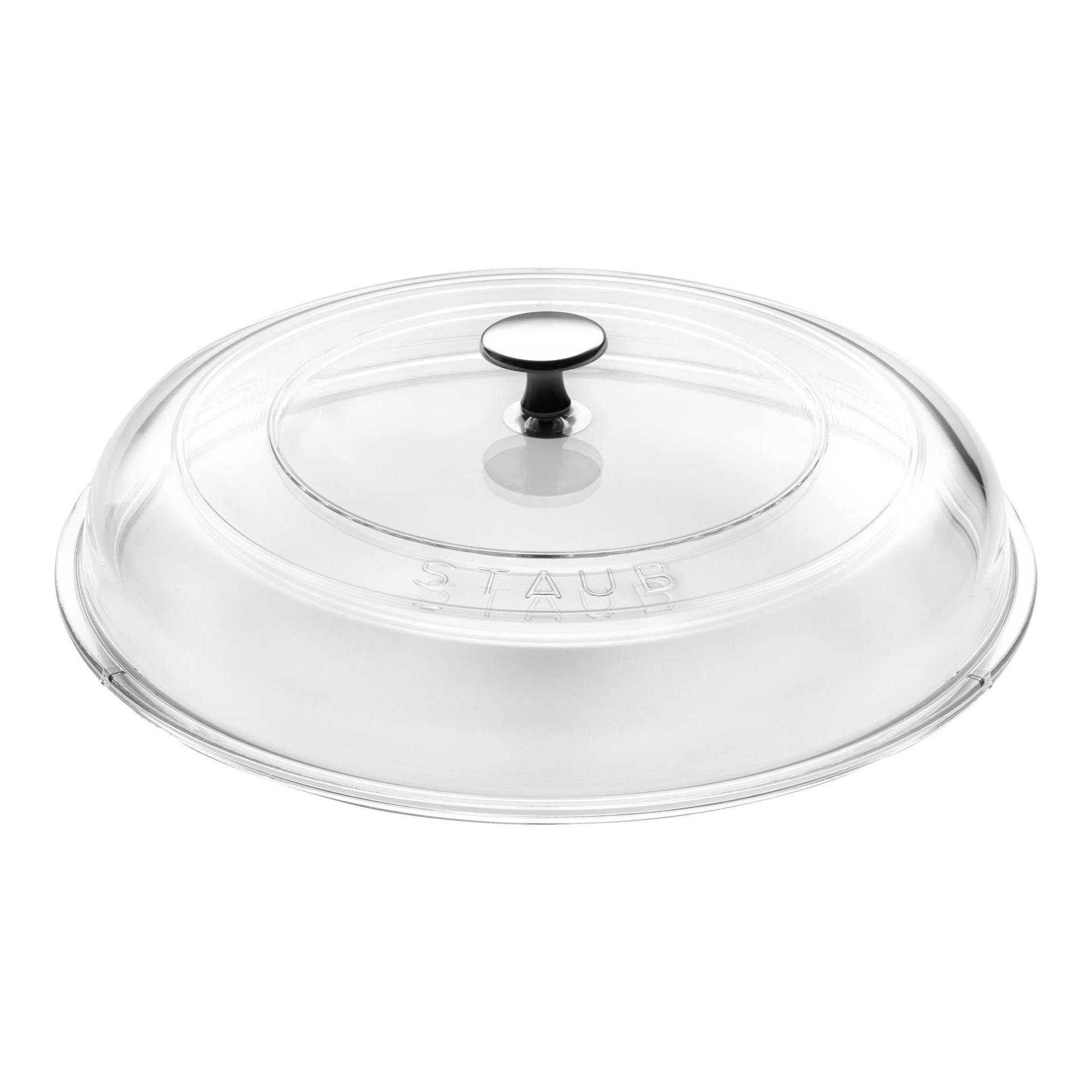 Staub Gewölbter Glasdeckel 28 cm, Glas von Staub