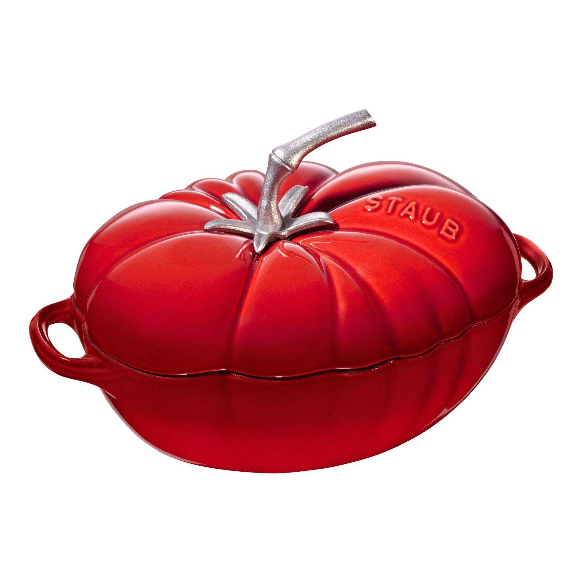 Staub La Cocotte 25 cm, Tomate, Kirsch-Rot, Gusseisen von Staub