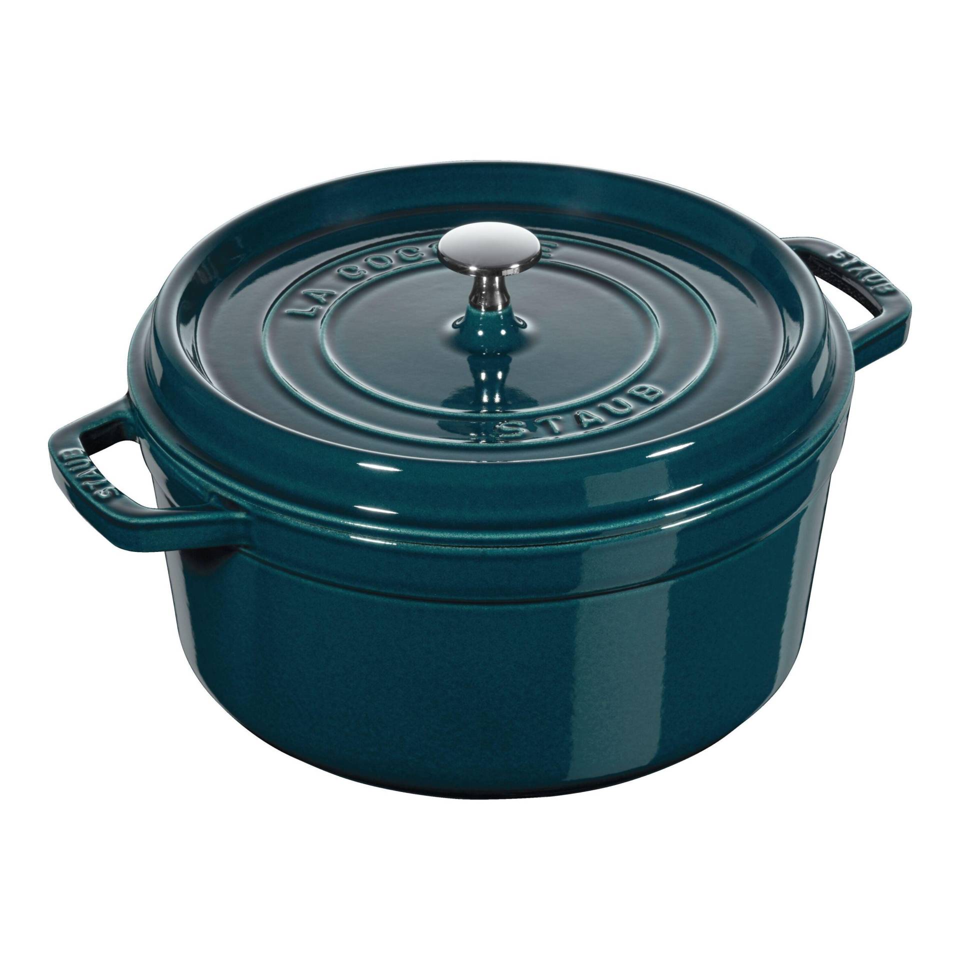 Staub La Cocotte 26 cm, rund, La-Mer, Gusseisen von Staub