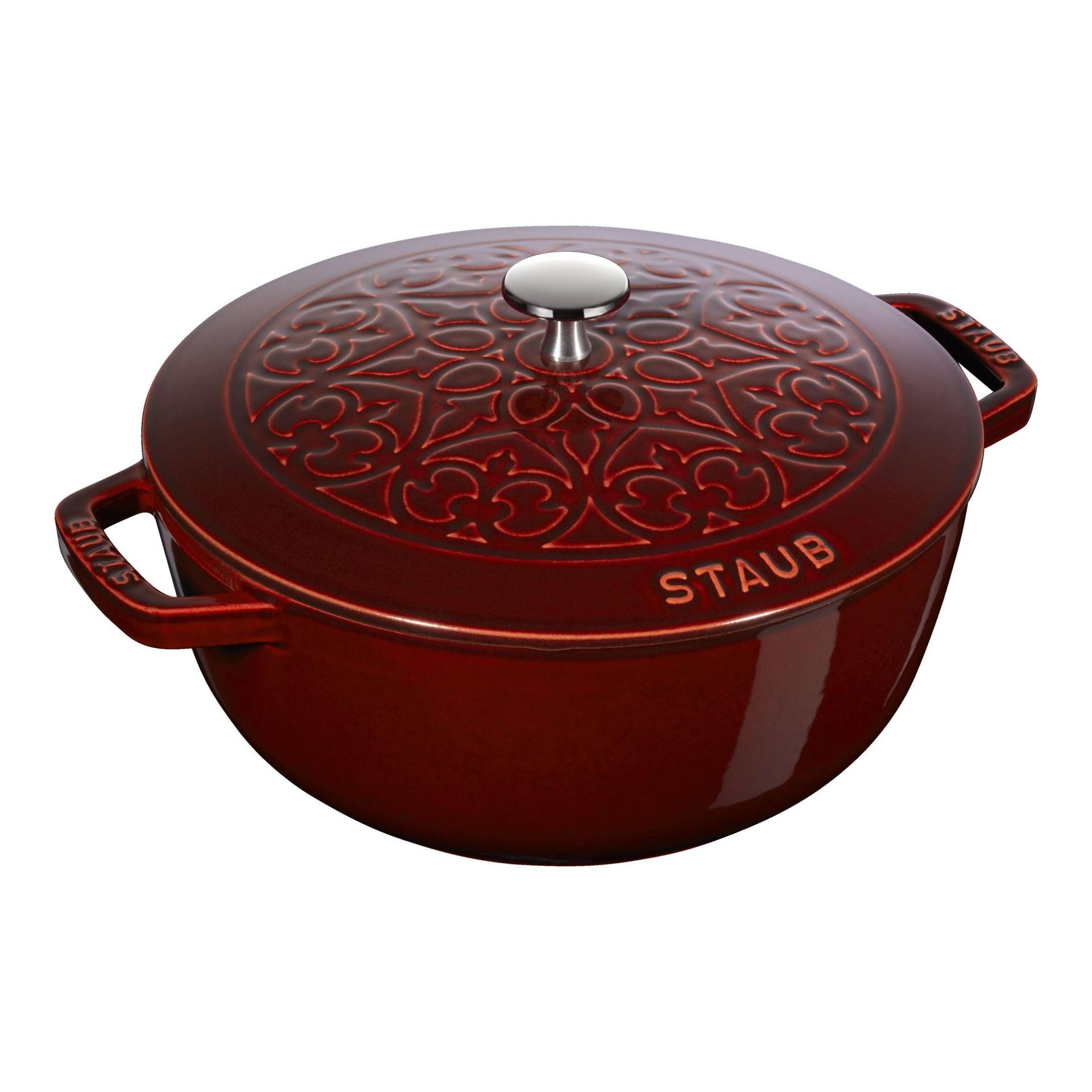 Staub La Cocotte Marmite Lilie 24 cm, Gusseisen von Staub