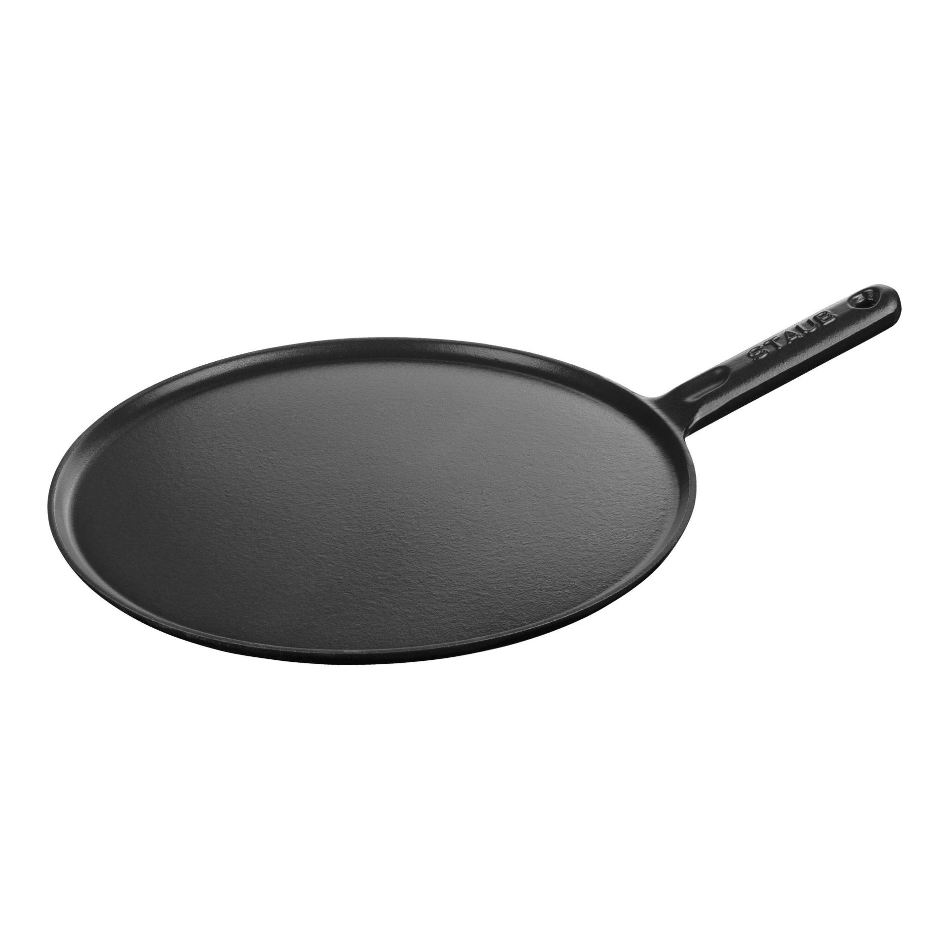 Staub Pans Crêpes-Pfanne 30 cm, Gusseisen, Schwarz von Staub