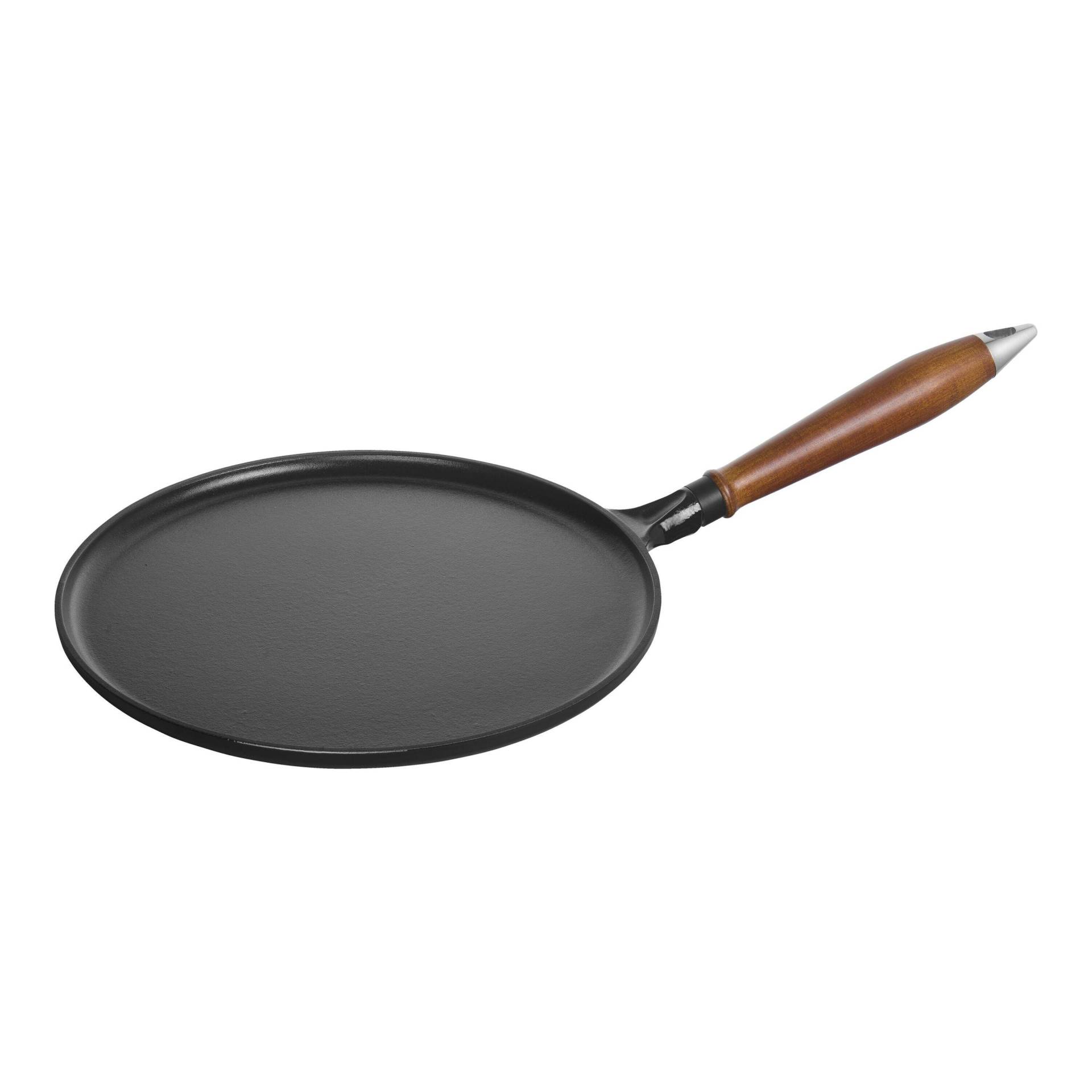 Staub Pans Pfannkuchenpfanne 28 cm, Gusseisen, Schwarz von Staub