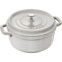 Staub Round Cocotte - White Truffle - 28cm von Staub