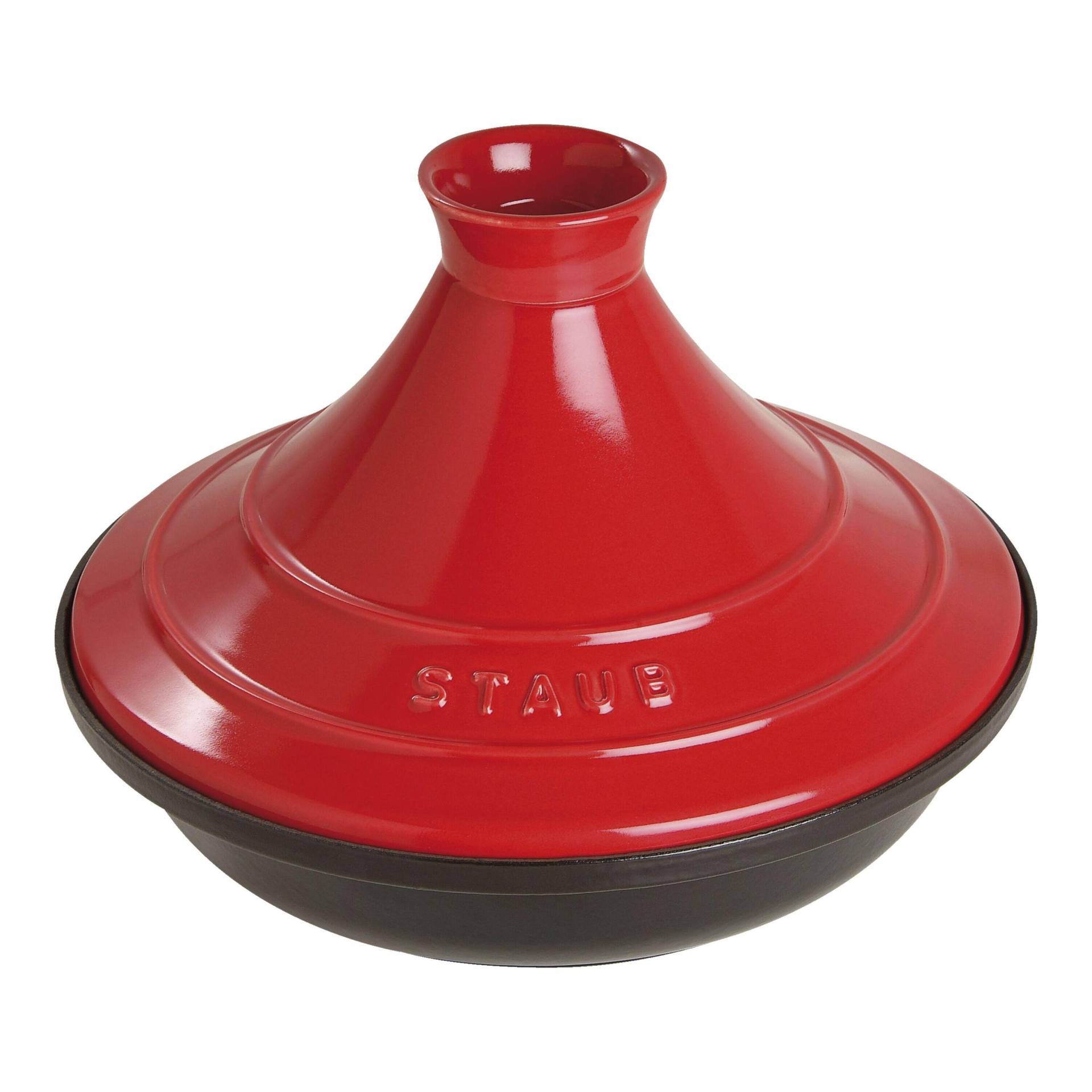 Staub Specialities Tajine 28 cm, Gusseisen, Kirsch-Rot von Staub