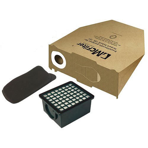 8 Staubsaugerbeutel + Hygienefilter + Geruchsfilter passend für Vorwerk Filterset geeignet für Kobold VK 130 | Staubbeutel aus 5-lagigem Papier | von Staubbeutel-Discount von Staubbeutel-Discount