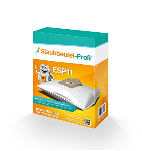 10 Staubsaugerbeutel ESP11 von Staubbeutel-Profi® kompatibel zu Swirl EIO80, Swirl EIO 80 von Staubbeutel-Profi
