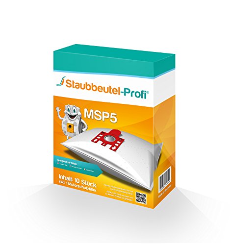 10 Staubsaugerbeutel geeignet für Miele S 4210 EcoLine inkl. Feinfilter von Staubbeutel-Profi® von Staubbeutel-Profi
