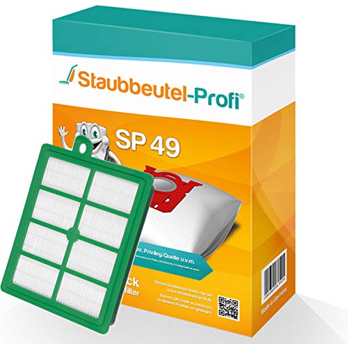 Staubsaugerbeutel kompatibel für AEG AB61CDRTD AB61C2DB CLEAN 6000 (10 Staubsaugerbeutel + 1 Filter) von Staubbeutel-Profi