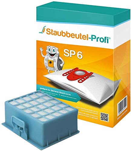 Staubsaugerbeutel kompatibel für Bosch GL-30 Baureihe BGL3309L BGL3A209 BGL3A23, BGL3A300 BGL3A315 BGL3A317 BGL3A332A BGL3B110 BGL3B112 BGL3ECO10 BGL3HYG BGL3POWER1 (10 Staubbeutel + 1 Hepafilter) von Staubbeutel-Profi