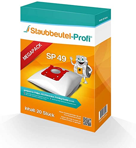 Staubsaugerbeutel kompatibel für Electrolux Clean 500 EB51C1OG Pure D8 PD82-8DB Himmelblau PD82-4MB (30 Staubsaugerbeutel) von Staubbeutel-Profi