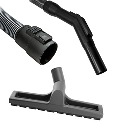 Staubsaugerschlauch mit Handgriff Hartbodendüse kompatibel für Karcher 9.012-109.0 (Saugschlauch + Düse) von Staubbeutel-Profi