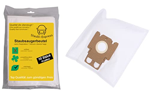 10 Stück Staubsaugerbeutel kompatibel mit Miele Mondia HS II mit Mikrofilter von Staubi-Express