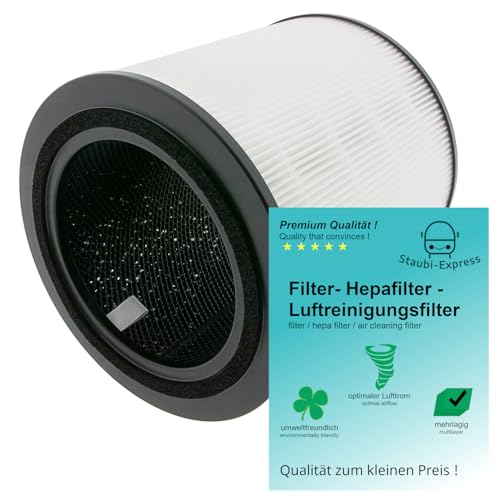 Staubi-Express 1x Filter kompatibel mit Bosch Air 6000 Luftreiniger I Hepa Filtersystem von Staubi-Express
