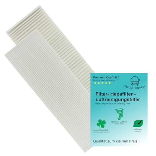 Staubi-Express 4X Filter Set G4 + F7 passend für Vaillant RecoVAIR VAR 260/4 (E) und 360/4 (E) I Filterset 2 teilig für Zuluft und Abluft von Staubi-Express